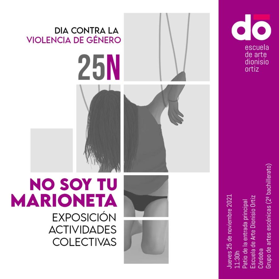 "No soy tu marioneta". Exposición de actividades colectivas por el Día contra la Violencia de Género (25-N)