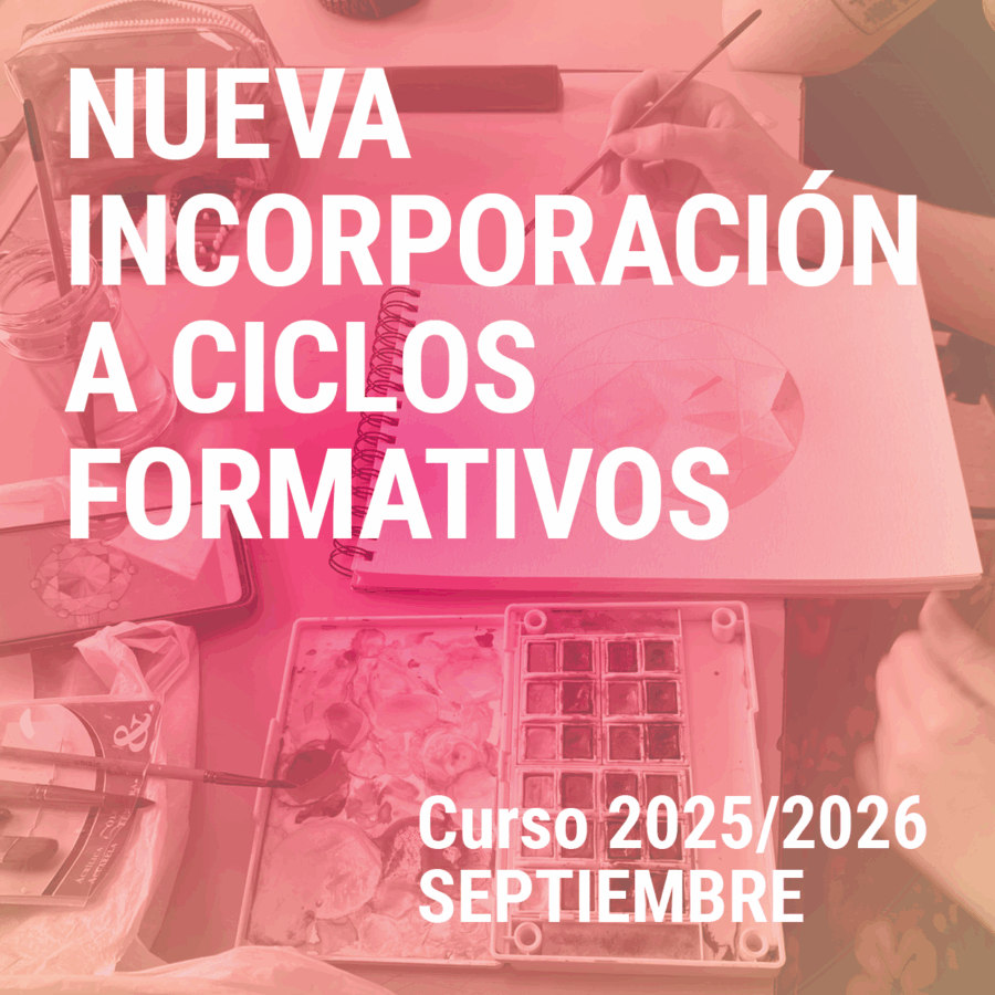 Nueva incorporación de septiembre curso 2025/2026