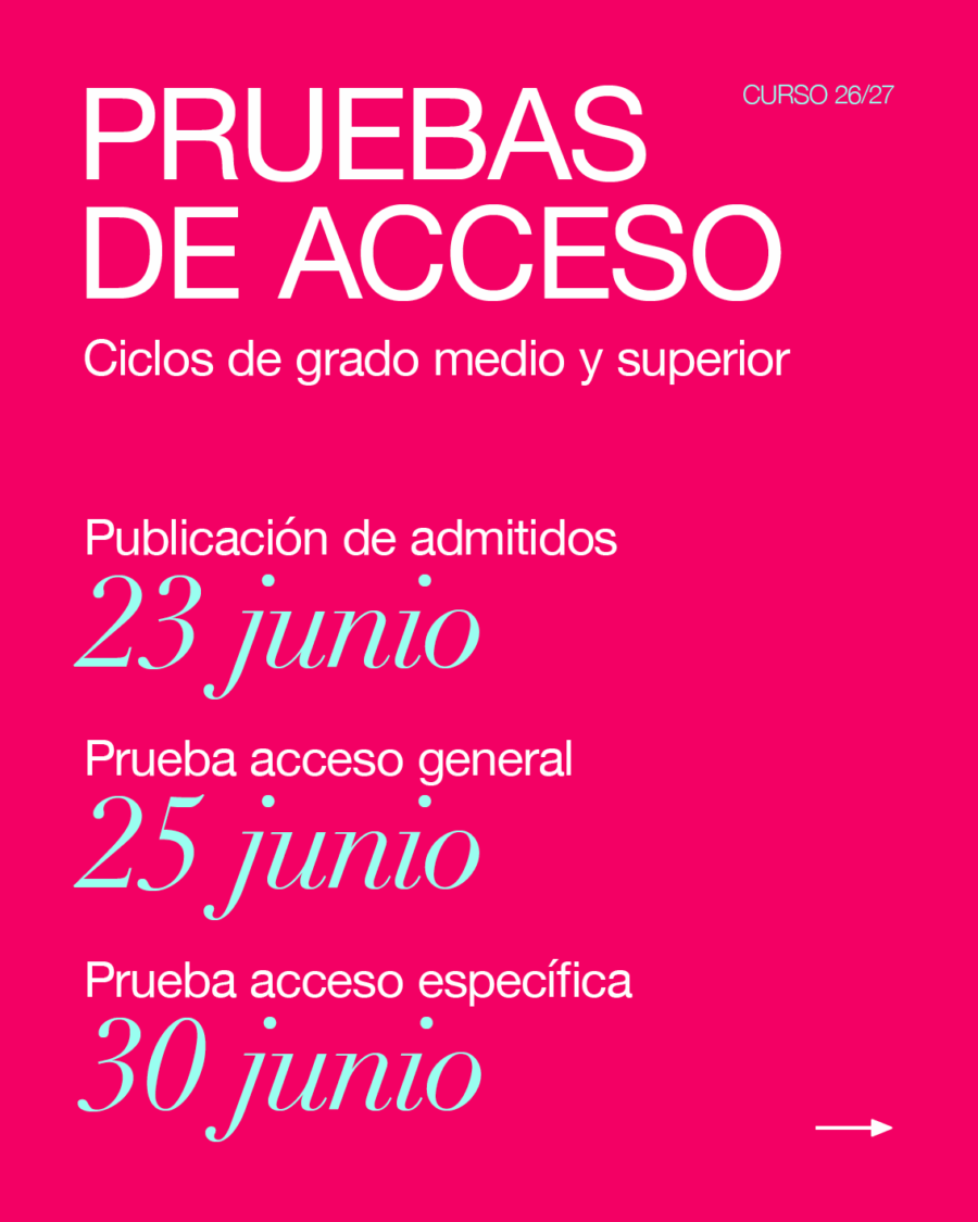 Pruebas de acceso Junio 2026